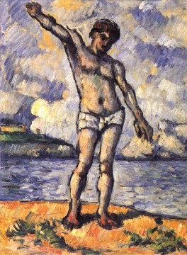 Hombre De Pie Con Los Brazos Extendidos Paul Cezanne Pinturas al óleo